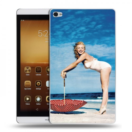 Дизайнерский силиконовый чехол для Huawei MediaPad M2 Мерлин Монро