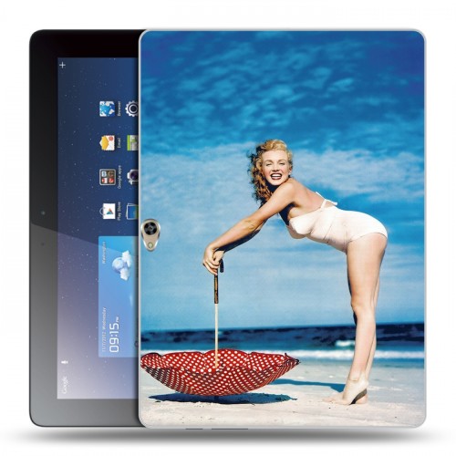 Дизайнерский силиконовый чехол для Huawei MediaPad M2 10 Мерлин Монро