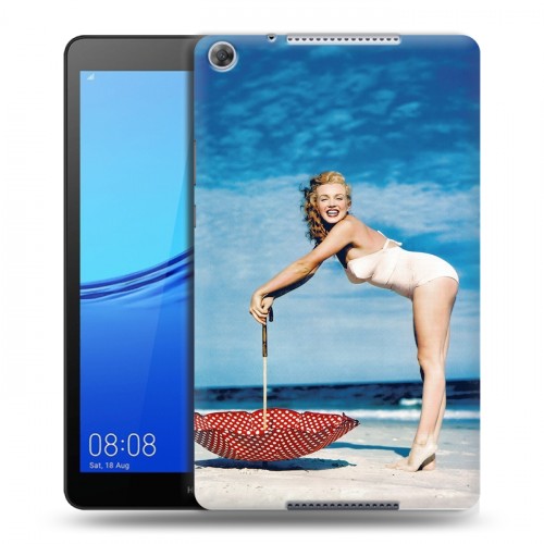 Дизайнерский силиконовый чехол для Huawei MediaPad M5 lite 8 Мерлин Монро