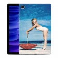 Дизайнерский силиконовый чехол для Samsung Galaxy Tab A7 10.4 (2020) Мерлин Монро