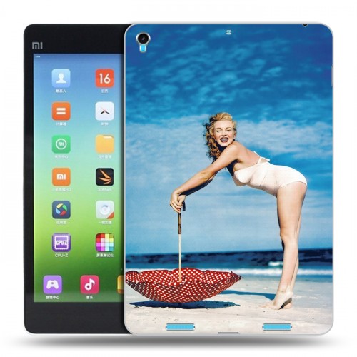 Дизайнерский силиконовый чехол для Xiaomi MiPad Мерлин Монро