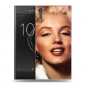 Дизайнерский пластиковый чехол для Sony Xperia XZs Мерлин Монро