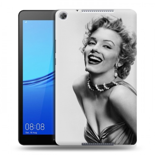 Дизайнерский силиконовый чехол для Huawei MediaPad M5 lite 8 Мерлин Монро