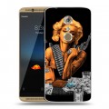 Дизайнерский пластиковый чехол для ZTE Axon 7 Мерлин Монро