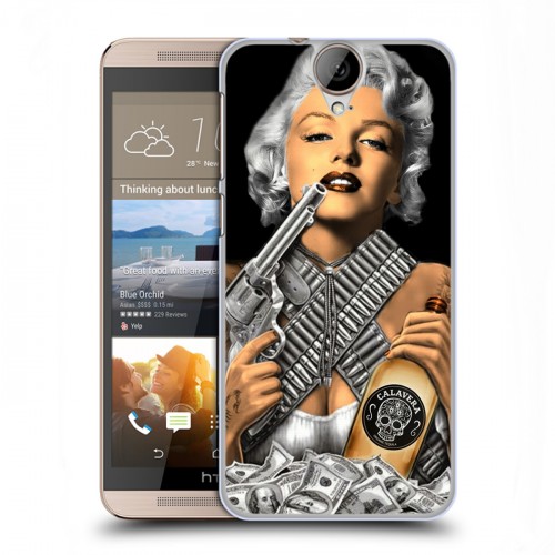 Дизайнерский пластиковый чехол для HTC One E9+ Мерлин Монро