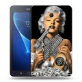 Дизайнерский силиконовый чехол для Samsung Galaxy Tab A 7 (2016) Мерлин Монро