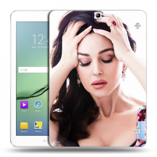 Дизайнерский силиконовый чехол для Samsung Galaxy Tab S2 9.7 Моника Белуччи