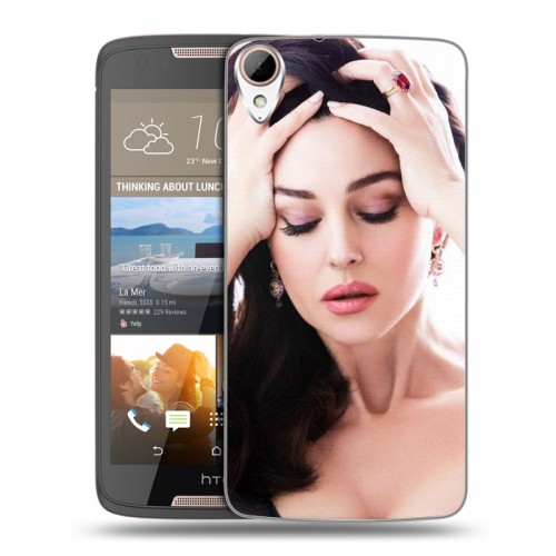 Дизайнерский пластиковый чехол для HTC Desire 828 Моника Белуччи