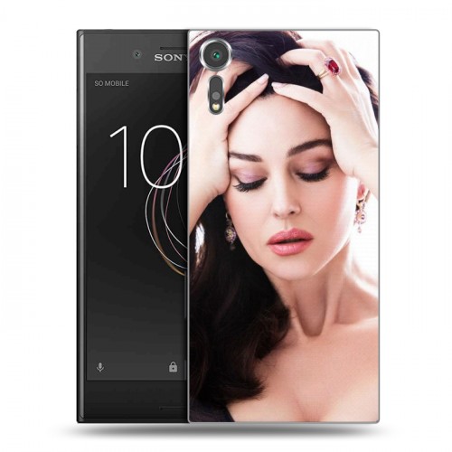 Дизайнерский пластиковый чехол для Sony Xperia XZs Моника Белуччи