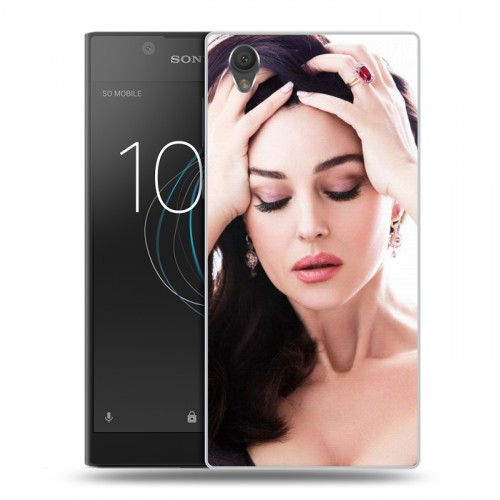 Дизайнерский пластиковый чехол для Sony Xperia L1 Моника Белуччи