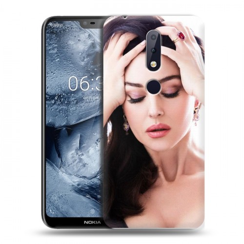 Дизайнерский пластиковый чехол для Nokia 6.1 Plus Моника Белуччи