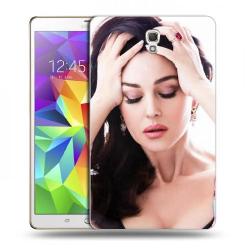 Дизайнерский силиконовый чехол для Samsung Galaxy Tab S 8.4 Моника Белуччи