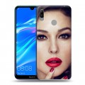 Дизайнерский пластиковый чехол для Huawei Y6 (2019) Моника Белуччи