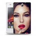 Дизайнерский пластиковый чехол для Sony Xperia E Моника Белуччи