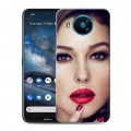 Дизайнерский силиконовый чехол для Nokia 8.3 Моника Белуччи