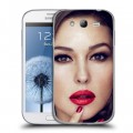 Дизайнерский пластиковый чехол для Samsung Galaxy Grand Моника Белуччи