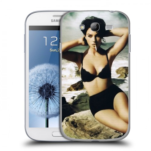 Дизайнерский пластиковый чехол для Samsung Galaxy Grand Моника Белуччи