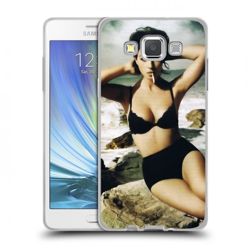 Дизайнерский пластиковый чехол для Samsung Galaxy A5 Моника Белуччи