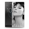 Дизайнерский пластиковый чехол для Sony Xperia L1 Моника Белуччи