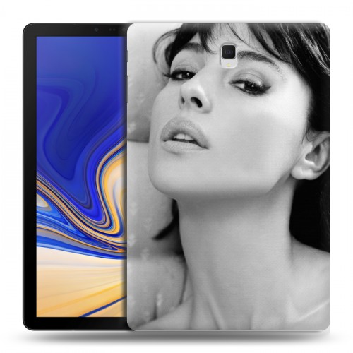 Дизайнерский силиконовый чехол для Samsung Galaxy Tab S4 Моника Белуччи
