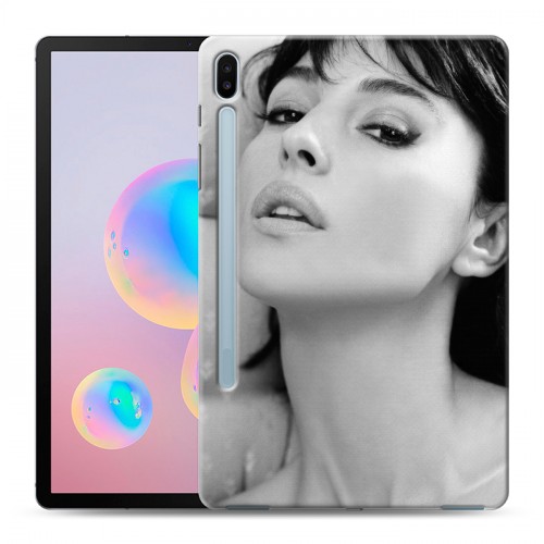 Дизайнерский силиконовый чехол для Samsung Galaxy Tab S6 Моника Белуччи