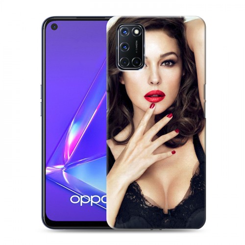 Дизайнерский пластиковый чехол для OPPO A52 Моника Белуччи