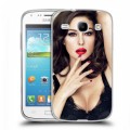Дизайнерский силиконовый чехол для Samsung Galaxy Core Моника Белуччи