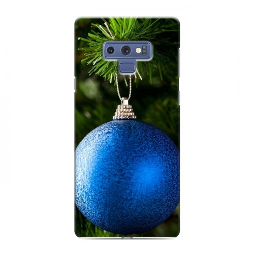 Дизайнерский силиконовый чехол для Samsung Galaxy Note 9 Новогодние шары