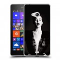 Дизайнерский пластиковый чехол для Microsoft Lumia 540 Дженнифер Лоуренс