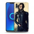 Дизайнерский силиконовый чехол для Alcatel 5V Дженнифер Лоуренс