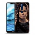 Дизайнерский пластиковый чехол для Nokia 5.1 Plus Дженнифер Лоуренс