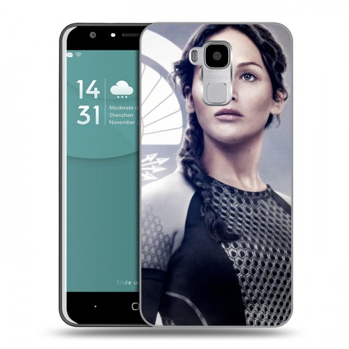Дизайнерский пластиковый чехол для Doogee Y6 Дженнифер Лоуренс