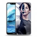 Дизайнерский силиконовый чехол для Nokia 5.1 Plus Дженнифер Лоуренс