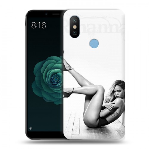 Дизайнерский силиконовый чехол для Xiaomi Mi A2 Риана