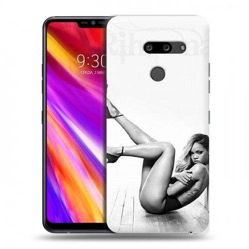 Дизайнерский пластиковый чехол для LG G8 ThinQ Риана