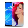 Дизайнерский пластиковый чехол для Huawei Y6 (2019) Риана