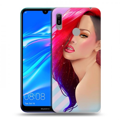 Дизайнерский пластиковый чехол для Huawei Y6 (2019) Риана