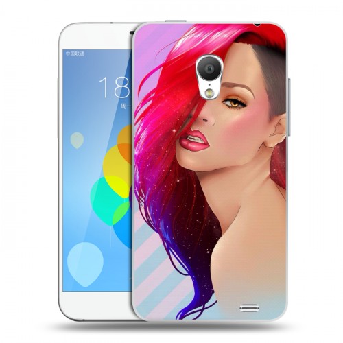 Дизайнерский силиконовый чехол для  Meizu MX3 Риана