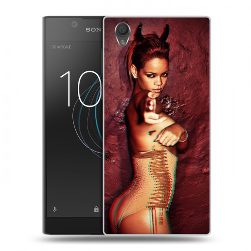 Дизайнерский пластиковый чехол для Sony Xperia L1 Риана