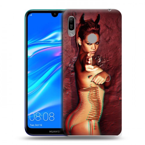 Дизайнерский пластиковый чехол для Huawei Y6 (2019) Риана