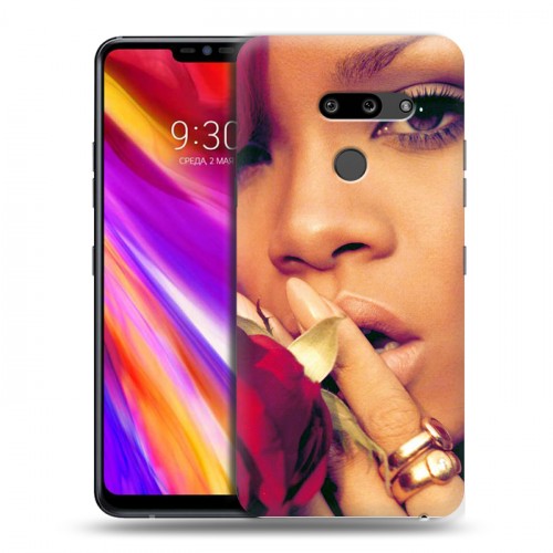 Дизайнерский пластиковый чехол для LG G8 ThinQ Риана