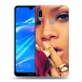 Дизайнерский пластиковый чехол для Huawei Y6 (2019) Риана