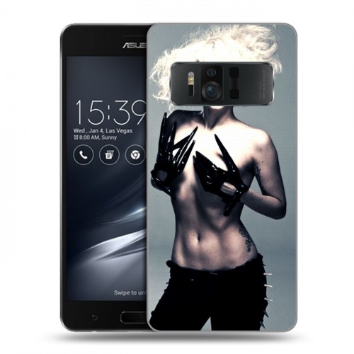 Дизайнерский силиконовый чехол для ASUS ZenFone AR Леди Гага