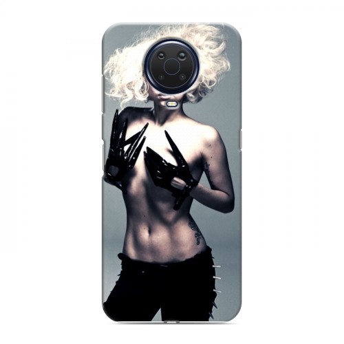 Дизайнерский пластиковый чехол для Nokia G20 Леди Гага