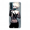 Дизайнерский силиконовый чехол для TCL 20 SE Леди Гага