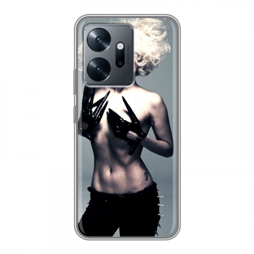 Дизайнерский силиконовый чехол для Infinix Zero 20 Леди Гага