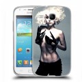 Дизайнерский силиконовый чехол для Samsung Galaxy Core Леди Гага