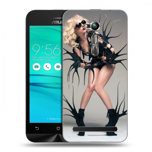 Дизайнерский пластиковый чехол для ASUS ZenFone Go ZB500KL Леди Гага