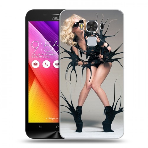 Дизайнерский силиконовый чехол для ASUS ZenFone 3 Max ZC553KL Леди Гага