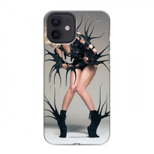 Дизайнерский силиконовый чехол для Iphone 12 Леди Гага